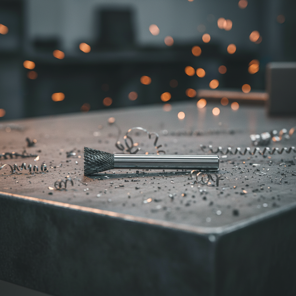 Inverted Conical Carbide Alloy Rotary File